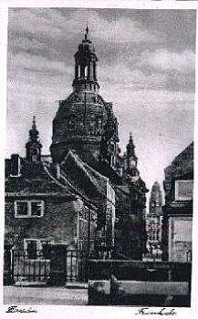 Dresden Munzgasse Frauenkirche o 18.11.1936