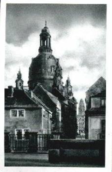 Dresden Munzgasse Frauenkirche o 23.1.1936
