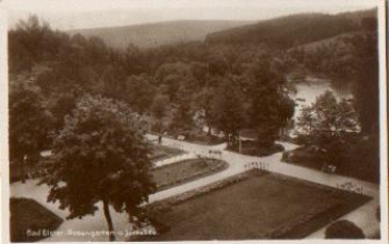 08645 Bad Elster Rosengarten und Luisasee o 8.8.1964