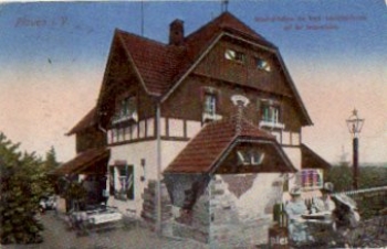 Plauen Vogtland Unterkunftshaus des Vogtl. Touristen-Vereins o 14.6.1921