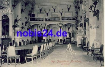 01468 Moritzburg Jagdschloss Speisesaal  *ca.1915
