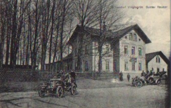 08144 Voigtsgrun Gasthof Neuensalz o 25.4.1910