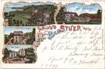 17209 Bad Stuer Farblitho o 9.8.1899