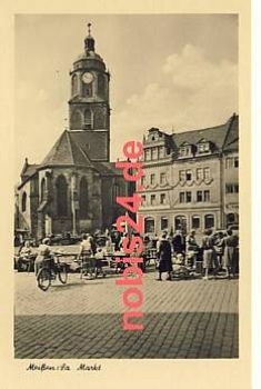 01662 Meissen Markttreiben *ca.1955