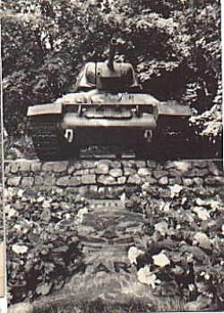 Danzig tank memorial * around 1960