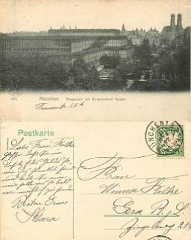 Munich Glass Palace Botanical Garden o March 11, 1907