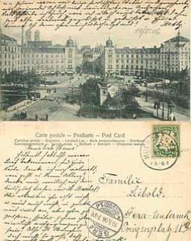 Munich Karlsplatz o May 9, 1906