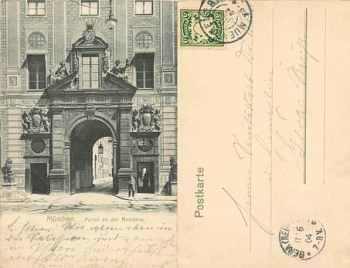 Munich Residence o June 11, 1904