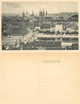Würzburg Ansichtskarte *ca. 1910