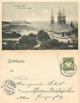 Wuerzburg hinter Kaeppele  *ca.1910