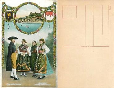 Wuerzburg Ochsenfurt Trachten *ca. 1910