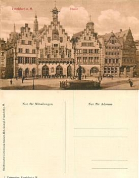 Frankfurt Main Roemer *ca.1910
