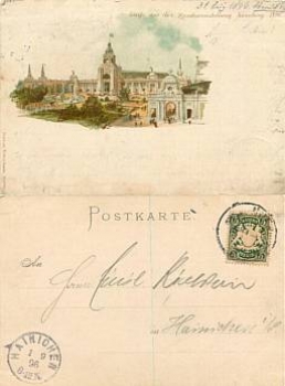 Nuremberg Litho state exhibition 1896 on September 1st, 1996