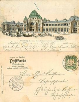 Nuremberg station Litho o April 22, 1905