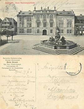 Bayreuth government building o 1911