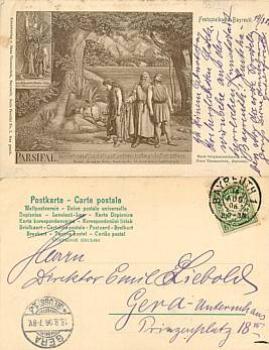 Bayreuth Parsifal festival ticket no.1 o 15.8.1906