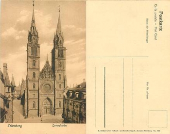 Nuremberg Lorenz Church *ca.1910