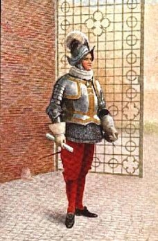 Vatican soldier uniform artist card *ca. 1910