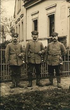 German soldiers uniform WWI. real photo *approx. 1915