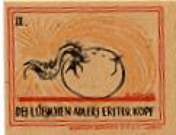23562 Luebeck city emergency money 20 Pfennig Luebschen Adler 1921