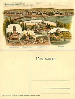 97421 Schweinfurt Litho  ca.1900Schweinfurt am Main Litho  *ca.1900
