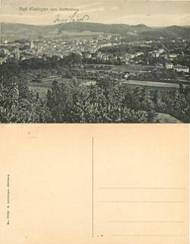 97688 Bad Kissingen vom Staffelsberg *ca.1910