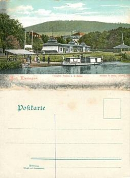 97688 Bad Kissingen Dampfer Station *ca.1900