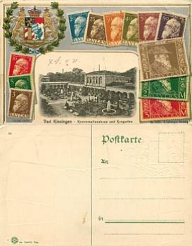 97688 Bad Kissingen Pägelitho Briefmarken  *ca.1910