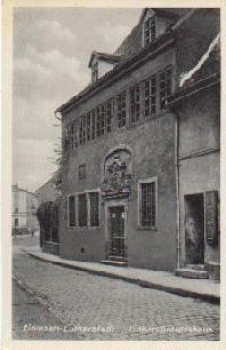 06295 Eisleben Martin Luthers Geburtshaus * ca. 1930