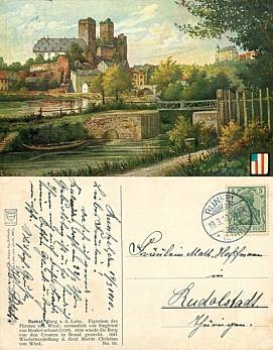 65594 Runkel Künsterlkarte Rothgeb o 19.3.1910