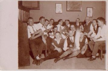 bowling kegeln realityphoto-gebr. ca.1940
