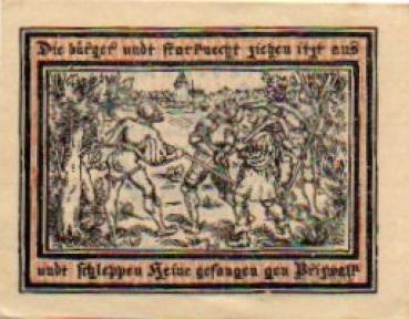 Pritzwalk Städtenotgeld Räuber Heine wird festgenommen * 1922