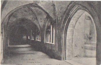 39539 Havelberg cloister in the cathedral o 29.7.1908 Bahnpost Gluwen - Havelberg train no. 289