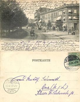 Uhlenhorst Hamburg Schwanenwik o 3.1.1900