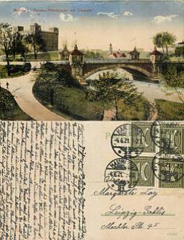St. Pauli Hamburg Kersten Milesbrücke o 4.6.1921