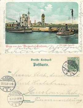 Cuxhaven alte Liebe o 27.11.1902