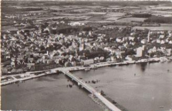 24376 Kappeln Fliegeraufnahme  *ca.1960
