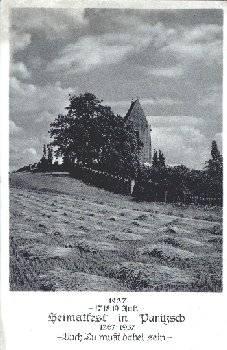 04451 Panitzsch Kirche Heimat fest Juli 1937