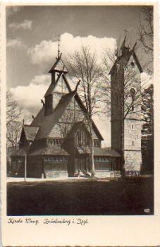 Brückenberg  Church Wang Silesia * ca. 1930
