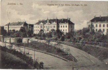 Zwickau barracks of the 9th Saxon Infantry Regiment. No. 133 o 14.6.1915