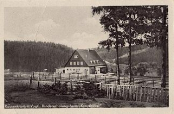 08262 Rautenkranz Kindererholungsheim Kraushuebel o 2.10.1954