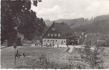 08261 Morgenroethe-Rautenkranz FDGB-Kindererholungsheim Kraushuebel o ca. 1961