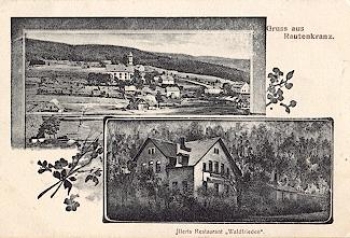 08262 Rautenkranz Illerts Restaurant Waldfrieden o 26.8.1910