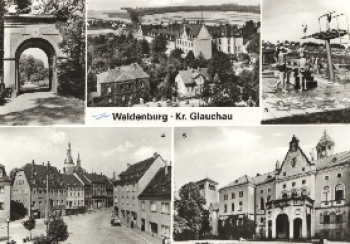 08396 Waldenburg Kreis Glauchau o ca. 1980