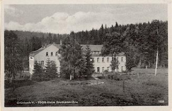 08223 Grunbach FDGB-Heim Druckersmuhle * ca. 1950