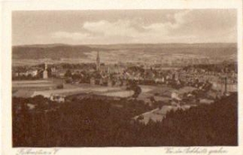 08223 Falkenstein Vogtland von der Pechhuette * ca. 1930