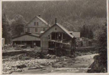 08349 Antonsthal destruction Real photo used. 1931