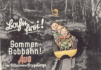 08280 Aue Sommerrodelbahn * ca. 1950