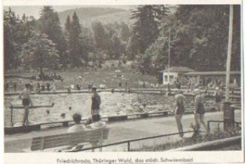 99894 Friedrichroda Schwimmbad * ca. 1950
