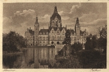 Hannover Rathaus * ca. 1930